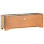 Mueble para TV de madera maciza reciclada 119x30x41 cm