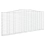 Gabionenkörbe 2 Stück Bogenform Eisen 400x30x160/180 cm von vidaXL, Töpfe und Pflanzgefäße - Ref: Foro24-3145865, Preis: 431,...