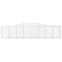 Gabion baskets 4 units arch shape iron 400x30x80/100 cm by vidaXL, Pots and planters - Ref: Foro24-3145815, Price: 530,75 €, ...