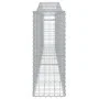 Gabion baskets 4 units arch shape iron 400x30x80/100 cm by vidaXL, Pots and planters - Ref: Foro24-3145815, Price: 530,75 €, ...