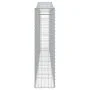 Gabion baskets 5 pcs arch shape iron 400x30x120/140 cm by vidaXL, Pots and planters - Ref: Foro24-3145842, Price: 839,51 €, D...