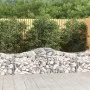Gabion baskets 15 pcs arch shape iron 200x50x60/80 cm by vidaXL, Pots and planters - Ref: Foro24-3145611, Price: 990,11 €, Di...
