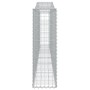 Gabionenkörbe 7 Stück Bogenform Eisen 400x30x100/120 cm von vidaXL, Töpfe und Pflanzgefäße - Ref: Foro24-3145831, Preis: 1,00...