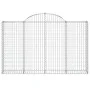 Gabion baskets 11 pcs arch shape iron 200x30x120/140 cm by vidaXL, Pots and planters - Ref: Foro24-3146140, Price: 912,53 €, ...