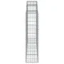 Gabion baskets 11 pcs arch shape iron 200x30x120/140 cm by vidaXL, Pots and planters - Ref: Foro24-3146140, Price: 912,53 €, ...