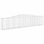 Gabion baskets 8 pcs arch shape iron 400x30x80/100 cm by vidaXL, Pots and planters - Ref: Foro24-3145819, Price: 1,00 €, Disc...