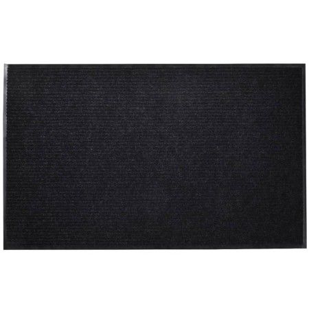 Alfombra de entrada de PVC negra, 120 x 180 cm de vidaXL, Felpudos - Ref: Foro24-241267, Precio: 45,23 €, Descuento: %