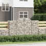Gabionenkörbe 6 Stück Bogenform Eisen 200x30x120/140 cm von vidaXL, Töpfe und Pflanzgefäße - Ref: Foro24-3146135, Preis: 521,...