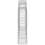Gabion baskets 6 pcs arch shape iron 200x30x120/140 cm by vidaXL, Pots and planters - Ref: Foro24-3146135, Price: 514,99 €, D...