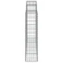 Wire mesh baskets 18 units, arched shape, iron, 200x30x120/140 cm by vidaXL, Pots and planters - Ref: Foro24-3146145, Price: ...