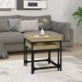 Beistelltische 2 Stück Sperrholz Sonoma Eiche von vidaXL, Couchtisch - Ref: Foro24-823283, Preis: 53,22 €, Rabatt: %