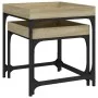 Mesas auxiliares 2 uds madera contrachapada roble Sonoma de vidaXL, Mesas de centro - Ref: Foro24-823283, Precio: 52,55 €, De...