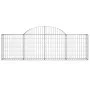 Gabion baskets 6 pcs arch shape iron 200x30x60/80 cm by vidaXL, Pots and planters - Ref: Foro24-3146072, Price: 305,39 €, Dis...