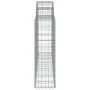 Gabion baskets 11 pcs iron arch shape 200x30x100/120 cm by vidaXL, Pots and planters - Ref: Foro24-3146119, Price: 802,74 €, ...
