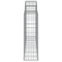 Gabionenkörbe 11 Stück Eisenbogenform 200x30x100/120 cm von vidaXL, Töpfe und Pflanzgefäße - Ref: Foro24-3146119, Preis: 812,...