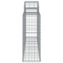 Gabionenkörbe 6 Stück Bogenform Eisen 200x30x80/100 cm von vidaXL, Töpfe und Pflanzgefäße - Ref: Foro24-3146093, Preis: 407,1...