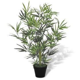 Artificial bamboo tree with planter 80 cm by vidaXL, artificial flora - Ref: Foro24-241363, Price: 25,39 €, Discount: %