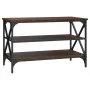 TV-Schrank aus braunem Eichensperrholz, 80 x 40 x 50 cm von vidaXL, Seitentische - Ref: Foro24-825791, Preis: 53,49 €, Rabatt: %