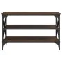 TV-Schrank aus braunem Eichensperrholz, 80 x 40 x 50 cm von vidaXL, Seitentische - Ref: Foro24-825791, Preis: 53,49 €, Rabatt: %