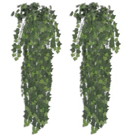 Planta artificial hiedra 2 unidades 90 cm