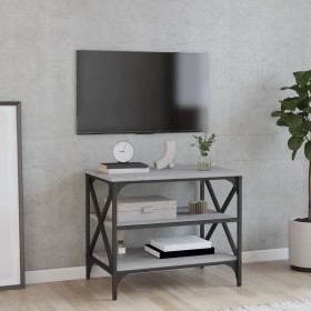 TV-Schrank aus grauem Sonoma-Sperrholz, 60 x 40 x 50 cm von vidaXL, Seitentische - Ref: Foro24-825785, Preis: 49,31 €, Rabatt: %