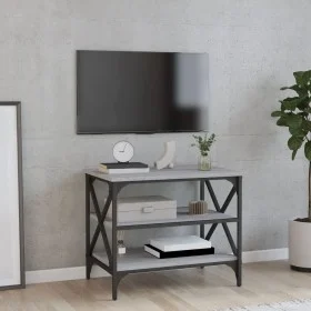 TV-Schrank aus grauem Sonoma-Sperrholz, 60 x 40 x 50 cm von vidaXL, Seitentische - Ref: Foro24-825785, Preis: 47,43 €, Rabatt: %