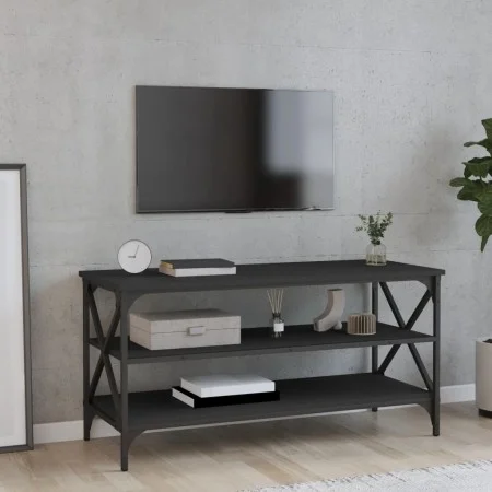 Mueble para TV madera contrachapada negro 100x40x50 cm de vidaXL, Mesas auxiliares - Ref: Foro24-825792, Precio: 63,86 €, Des...