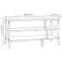 Mueble para TV madera contrachapada negro 100x40x50 cm de vidaXL, Mesas auxiliares - Ref: Foro24-825792, Precio: 63,86 €, Des...