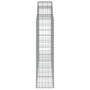 Gabionenkörbe 13 Stück Bogenform Eisen 200x30x120/140 cm von vidaXL, Töpfe und Pflanzgefäße - Ref: Foro24-3146142, Preis: 1,0...