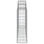 Gabionenkörbe 3 Stück Bogenform Eisen 200x30x100/120 cm von vidaXL, Töpfe und Pflanzgefäße - Ref: Foro24-3146111, Preis: 215,...