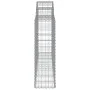 Gabion baskets 8 pcs arch shape iron 200x30x100/120 cm by vidaXL, Pots and planters - Ref: Foro24-3146116, Price: 576,63 €, D...