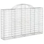 Cestas de gaviones 8 uds forma de arco hierro 200x30x120/140 cm de vidaXL, Maceteros y jardineras - Ref: Foro24-3146137, Prec...