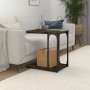 Beistelltisch aus geräuchertem Eichensperrholz 50x35x52 cm von vidaXL, Seitentische - Ref: Foro24-825814, Preis: 28,89 €, Rab...