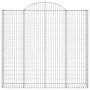 Cestas de gaviones 2 uds forma de arco hierro 200x30x180/200 cm de vidaXL, Maceteros y jardineras - Ref: Foro24-3146194, Prec...