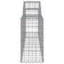Gabionenkörbe 8 Stück Bogenform Eisen 200x30x60/80 cm von vidaXL, Töpfe und Pflanzgefäße - Ref: Foro24-3146074, Preis: 446,43...