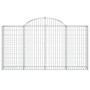 Gabionenkörbe 20 Stück Bogenform Eisen 200x30x100/120 cm von vidaXL, Töpfe und Pflanzgefäße - Ref: Foro24-3146125, Preis: 1,0...