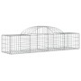 Gabionenkörbe 13 Stück Bogenform Eisen 200x50x40/60 cm von vidaXL, Töpfe und Pflanzgefäße - Ref: Foro24-3146268, Preis: 669,6...