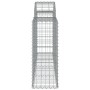 Gabionenkörbe 12 Stück Bogenform Eisen 200x30x80/100 cm von vidaXL, Töpfe und Pflanzgefäße - Ref: Foro24-3146099, Preis: 768,...