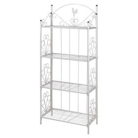 White Square Plant Shelf by vidaXL, Pot stands - Ref: Foro24-40781, Price: 93,78 €, Discount: %