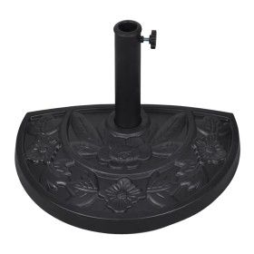 Halbrunder Sonnenschirmständer aus Kunstharz von vidaXL, Schirmständer - Ref: Foro24-40820, Preis: 44,21 €, Rabatt: %