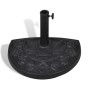 Resin Semicircular Parasol Base by vidaXL, Umbrella bases - Ref: Foro24-40820, Price: 41,55 €, Discount: %