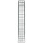 Gabionenkörbe 2 Stück bogenförmiges Eisen 200x50x200/220 cm von vidaXL, Töpfe und Pflanzgefäße - Ref: Foro24-3146425, Preis: ...