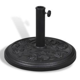 Runder Sonnenschirmständer aus Harz von vidaXL, Schirmständer - Ref: Foro24-40821, Preis: 41,08 €, Rabatt: %