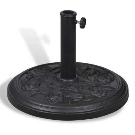 Runder Sonnenschirmständer aus Harz von vidaXL, Schirmständer - Ref: Foro24-40821, Preis: 41,08 €, Rabatt: %