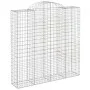 Gabion baskets 7 pcs arch shape iron 200x50x200/220 cm by vidaXL, Pots and planters - Ref: Foro24-3146430, Price: 951,81 €, D...