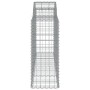 Gabionenkörbe, 3 Stück, Bogenform, Eisen, 200 x 50 x 100/120 cm von vidaXL, Töpfe und Pflanzgefäße - Ref: Foro24-3146321, Pre...