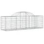 Cestas de gaviones 25 uds forma de arco hierro 200x50x60/80 cm de vidaXL, Maceteros y jardineras - Ref: Foro24-3146294, Preci...