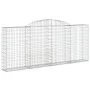 Gabionenkörbe 8 Stück Bogenform Eisen 300x30x120/140 cm von vidaXL, Töpfe und Pflanzgefäße - Ref: Foro24-3146545, Preis: 958,...