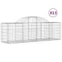 Cestas de gaviones 13 uds forma de arco hierro 200x50x60/80 cm de vidaXL, Maceteros y jardineras - Ref: Foro24-3146289, Preci...