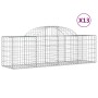 Gabionenkörbe 13 Stück Bogenform Eisen 200x50x60/80 cm von vidaXL, Töpfe und Pflanzgefäße - Ref: Foro24-3146289, Preis: 808,1...